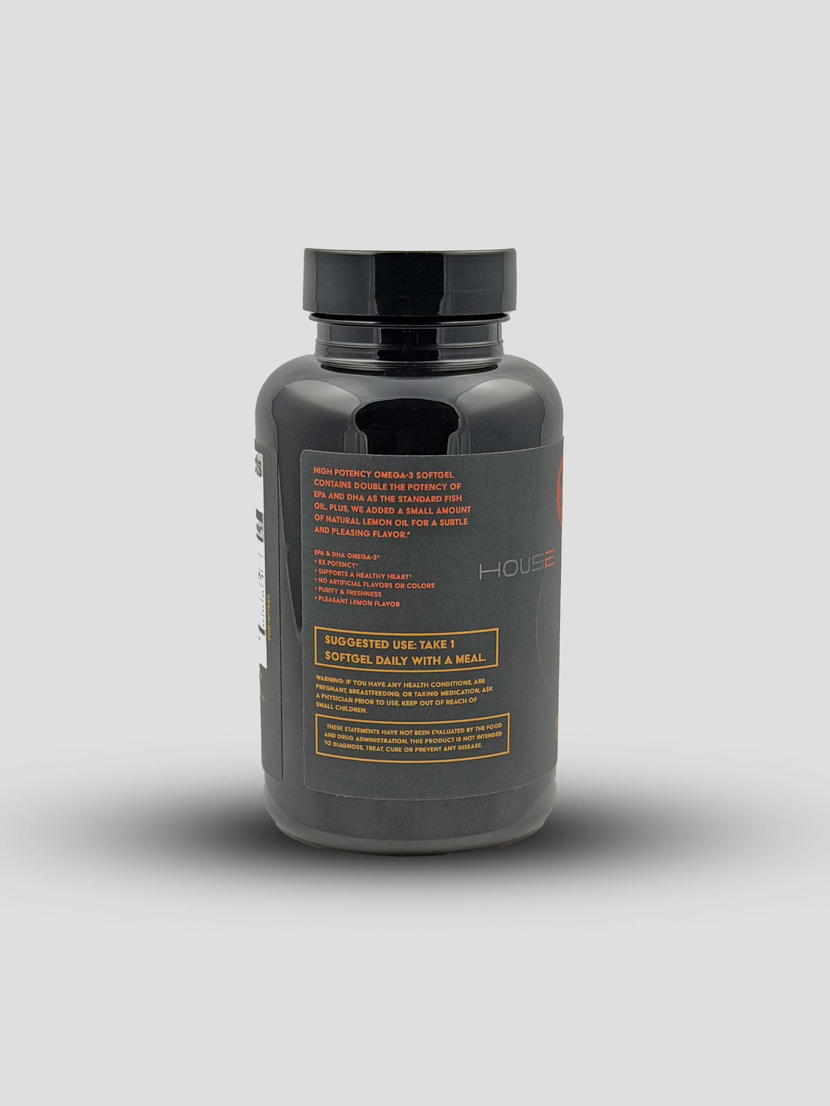 Omega-3 Fish Oil – Lemon
