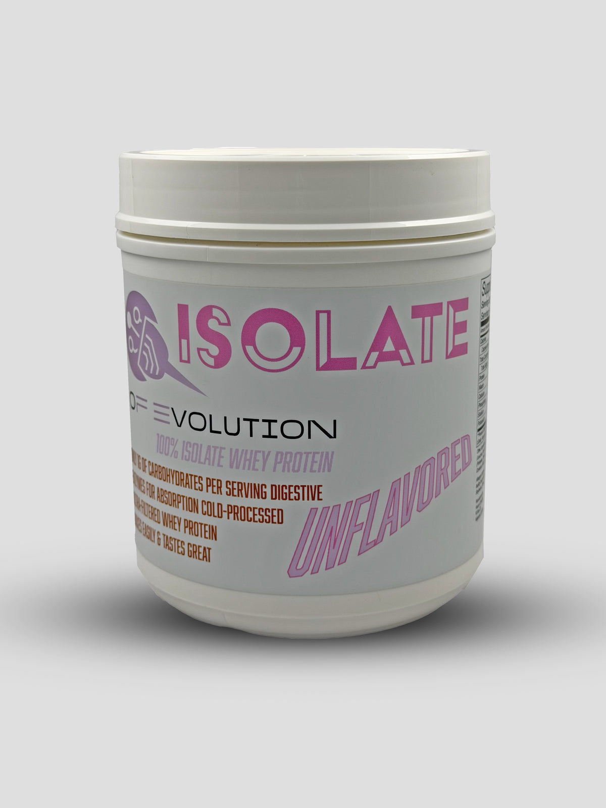 100% Whey Isolate – 1 lb